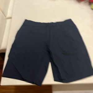 Hylete navy golf shorts.  38 inch waist, and 10 inch inseam